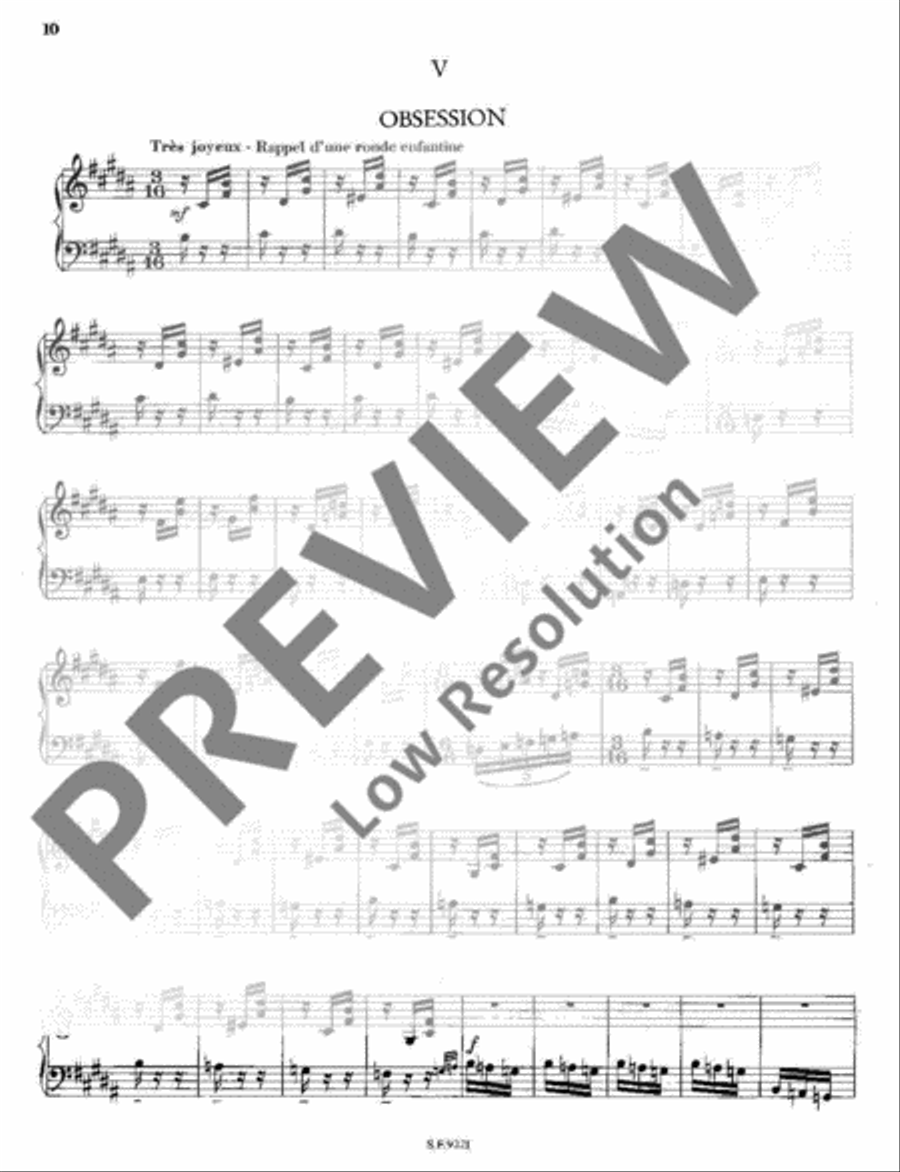 6 Préludes 6 Préludes Piano Solo scores gallery preview page 11