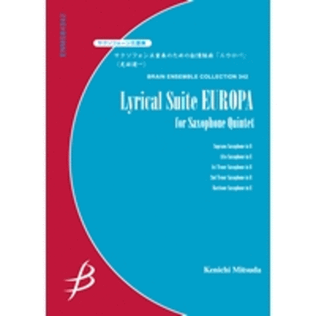 Lyrical Suite EUROPA - Saxophone Quintet