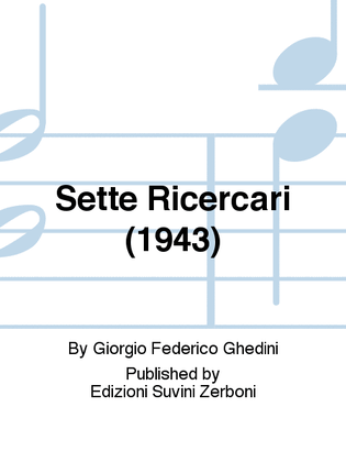 Sette Ricercari (1943)
