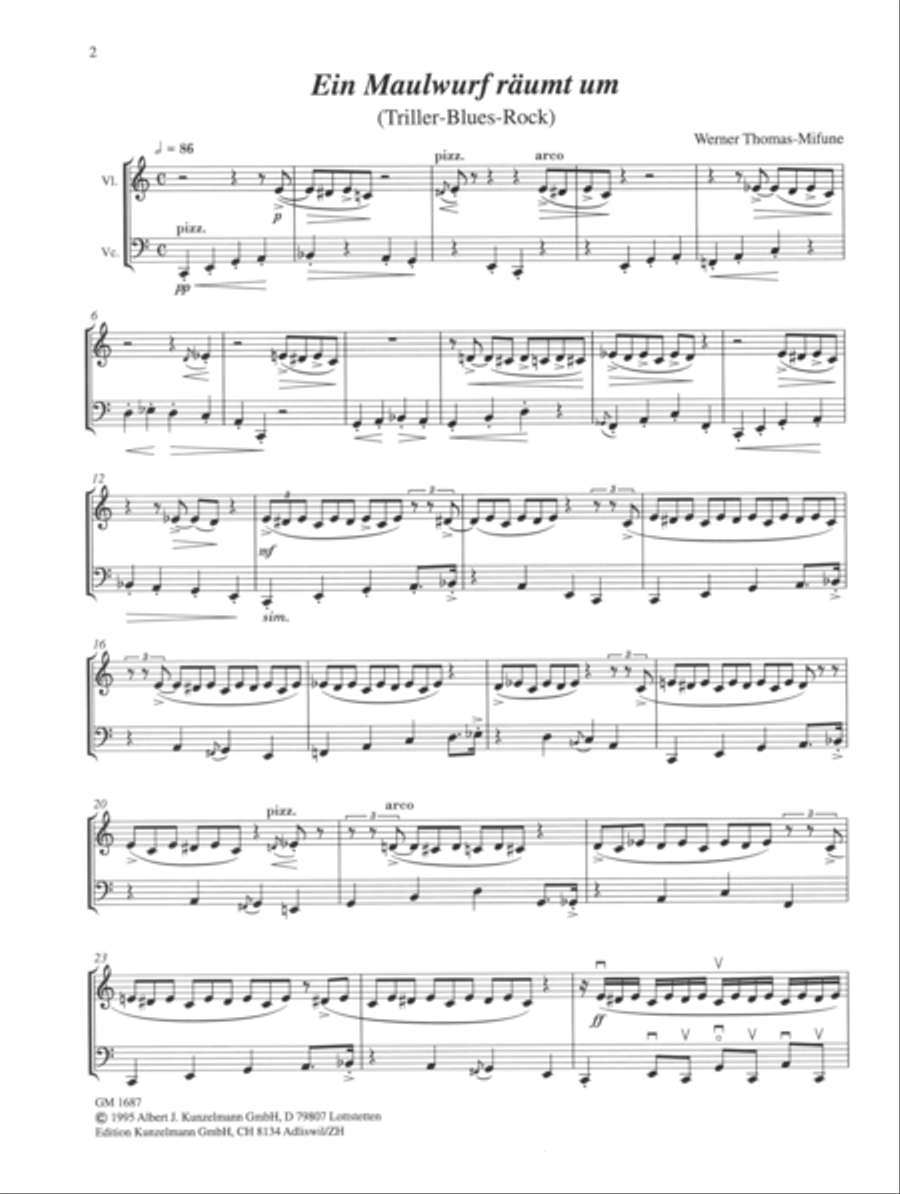 Animal party Animal party String Duet scores gallery preview page 2