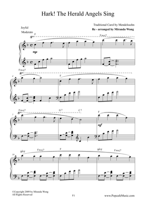Hark! The Herald Angels Sing - Romantic Piano Version