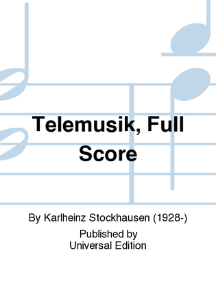 Book cover for Telemusik, Full Score