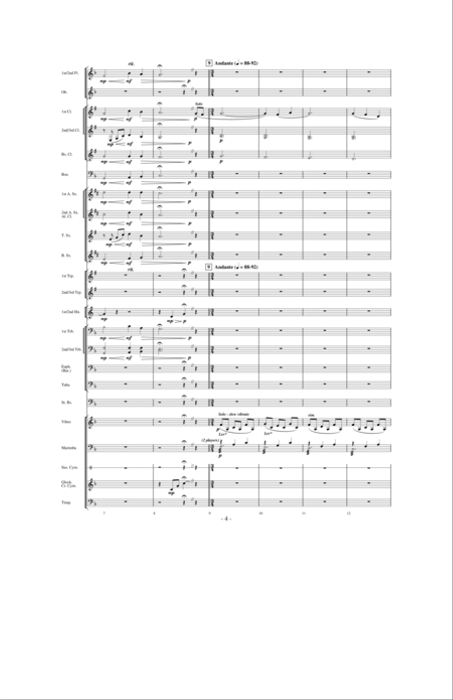 Heaven's Light Concert Band scores gallery preview page 3