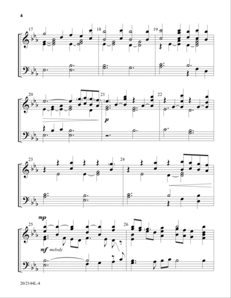 It Came Upon a Midnight Clear 3-Octaves scores gallery preview page 4