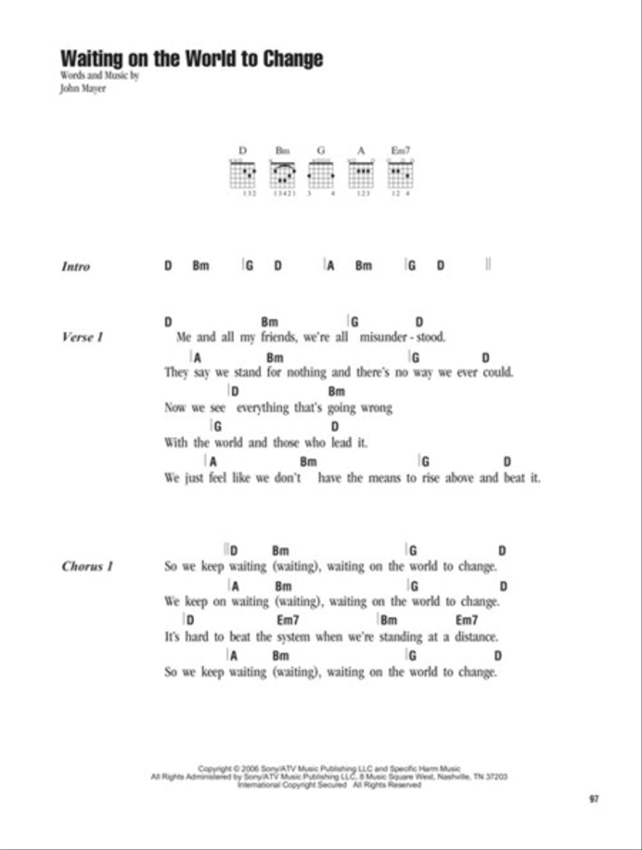 Strum & Sing: The 5 Chord Songbook Electric Guitar scores gallery preview page 7