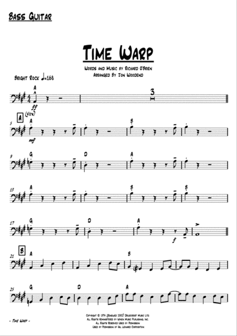 Time Warp Jazz Ensemble scores gallery preview page 2
