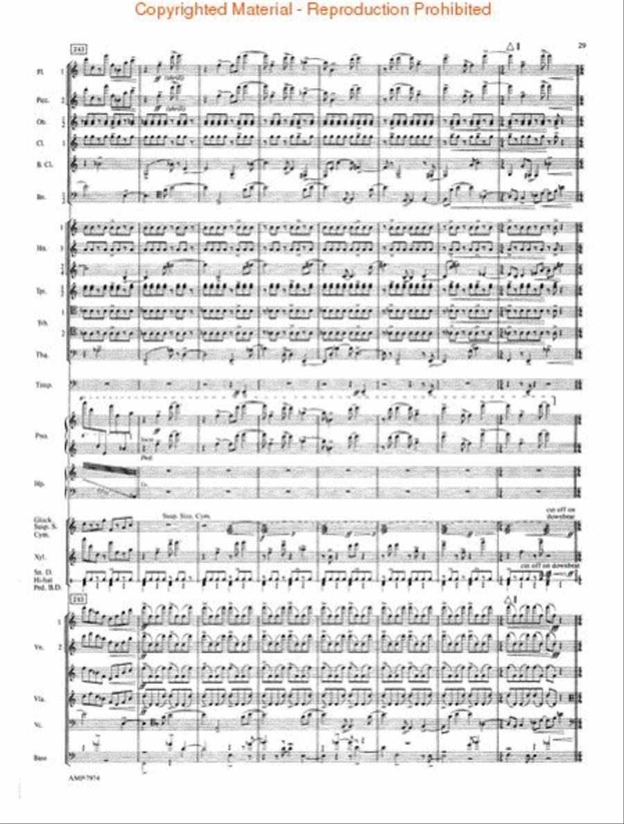 The Chairman Dances Orchestra scores gallery preview page 4