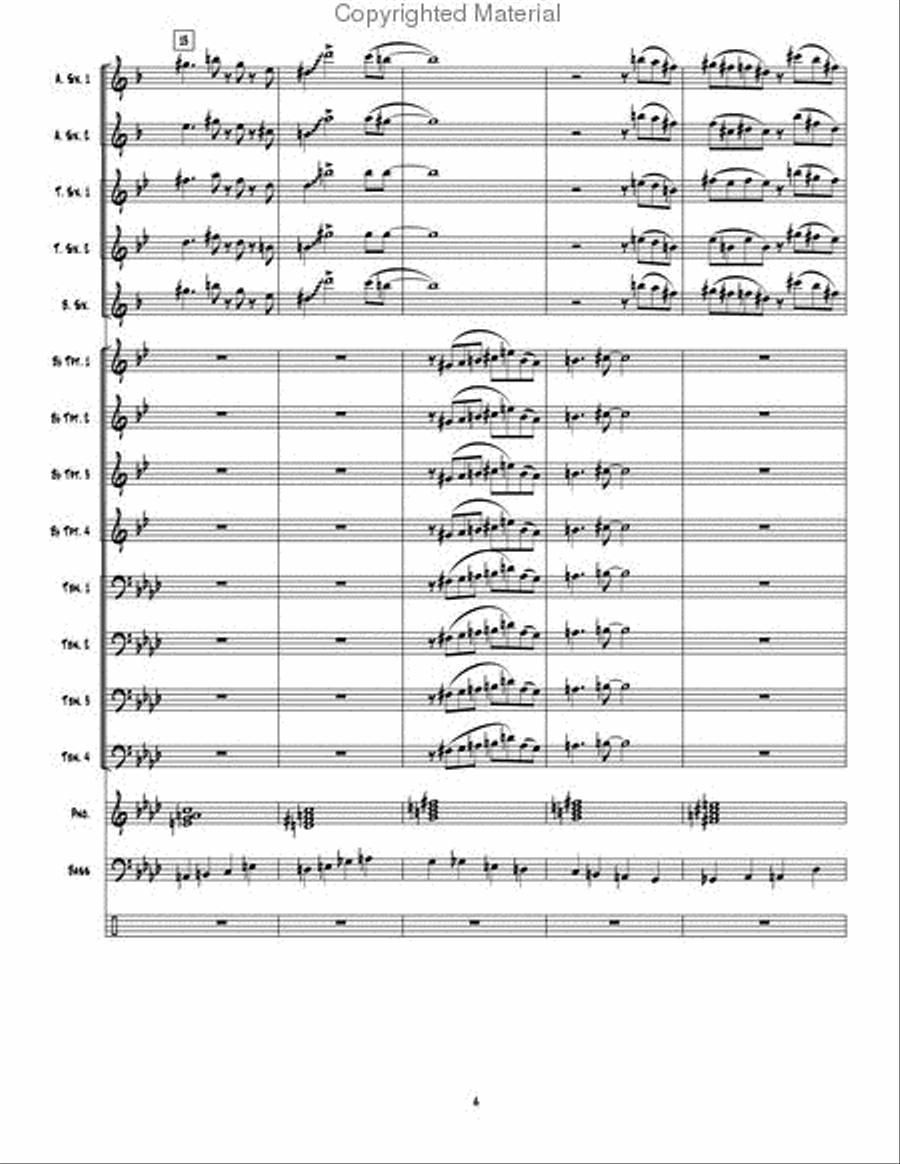 All Things Frank Jazz Ensemble scores gallery preview page 5