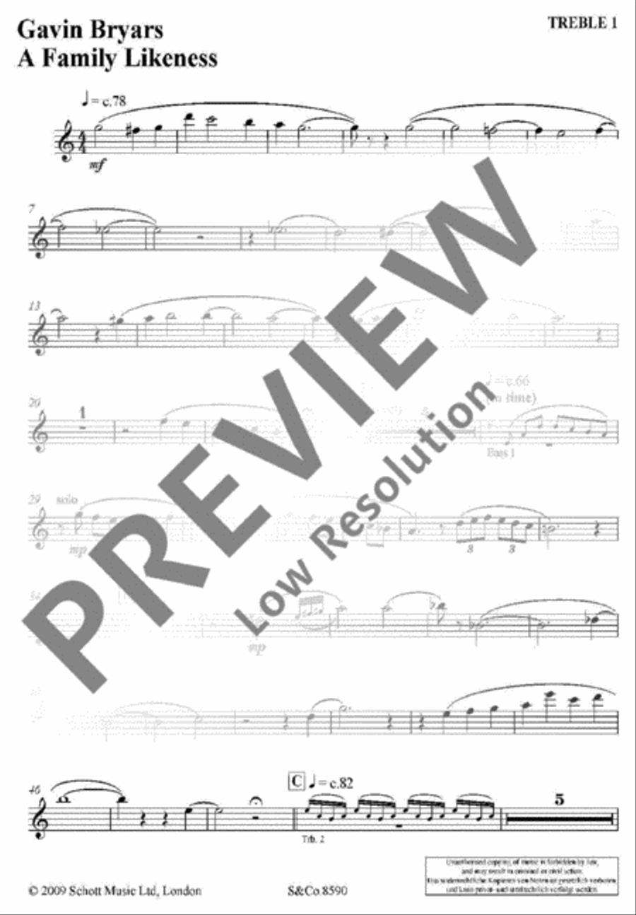 A Family Likeness Alto Recorder scores gallery preview page 2