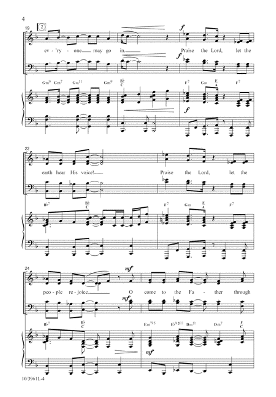 Great and Mighty Lord Great and Mighty Lord 4-Part scores gallery preview page 4