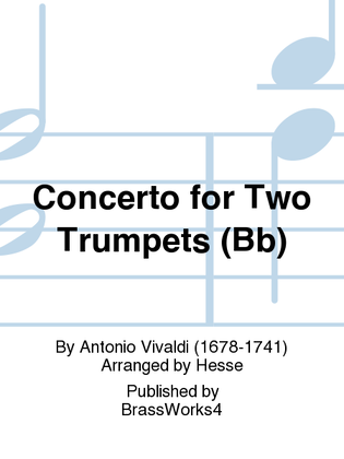 Concerto for Two Trumpets (Bb)
