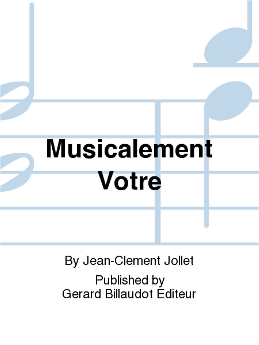 Musicalement Votre Musicalement Votre Piano scores gallery preview page 1