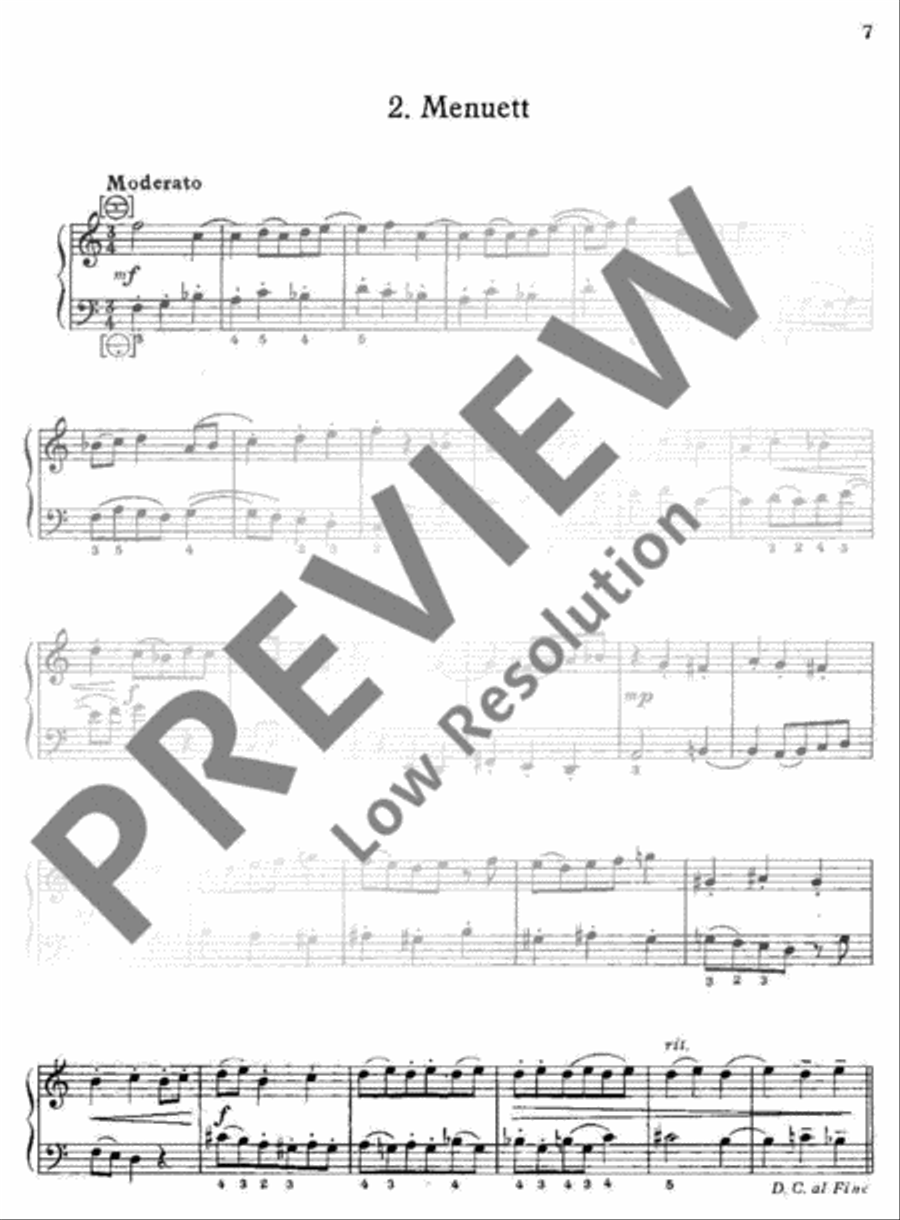 Two-Part Partita Accordion scores gallery preview page 8