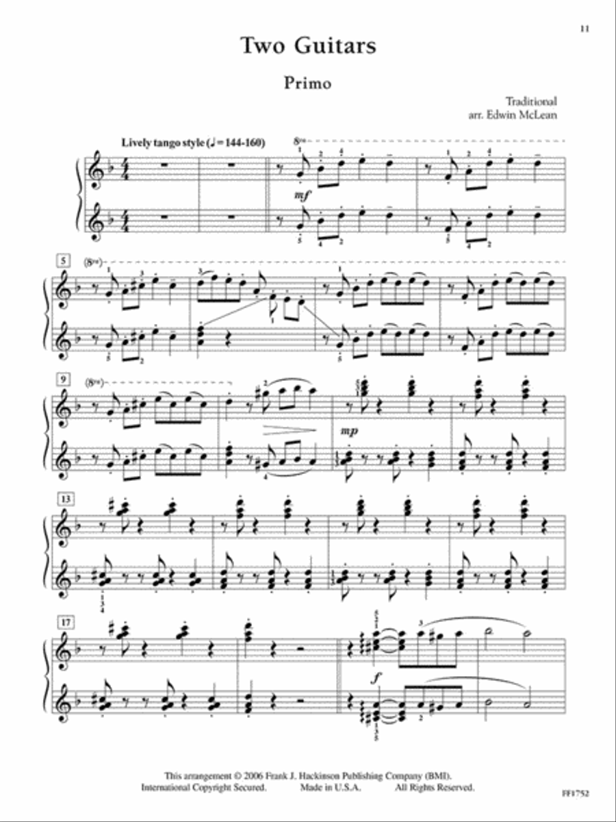Duet Treasures, Volume 2 (NFMC) Small Ensemble scores gallery preview page 4