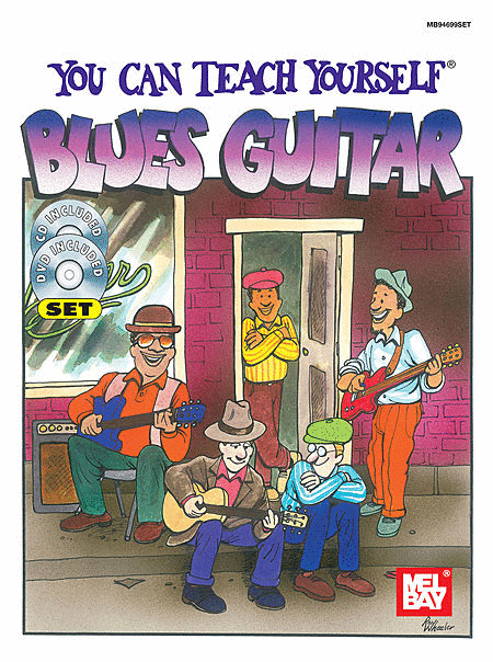 You Can Teach Yourself Blues Guitar - Book CD DVD