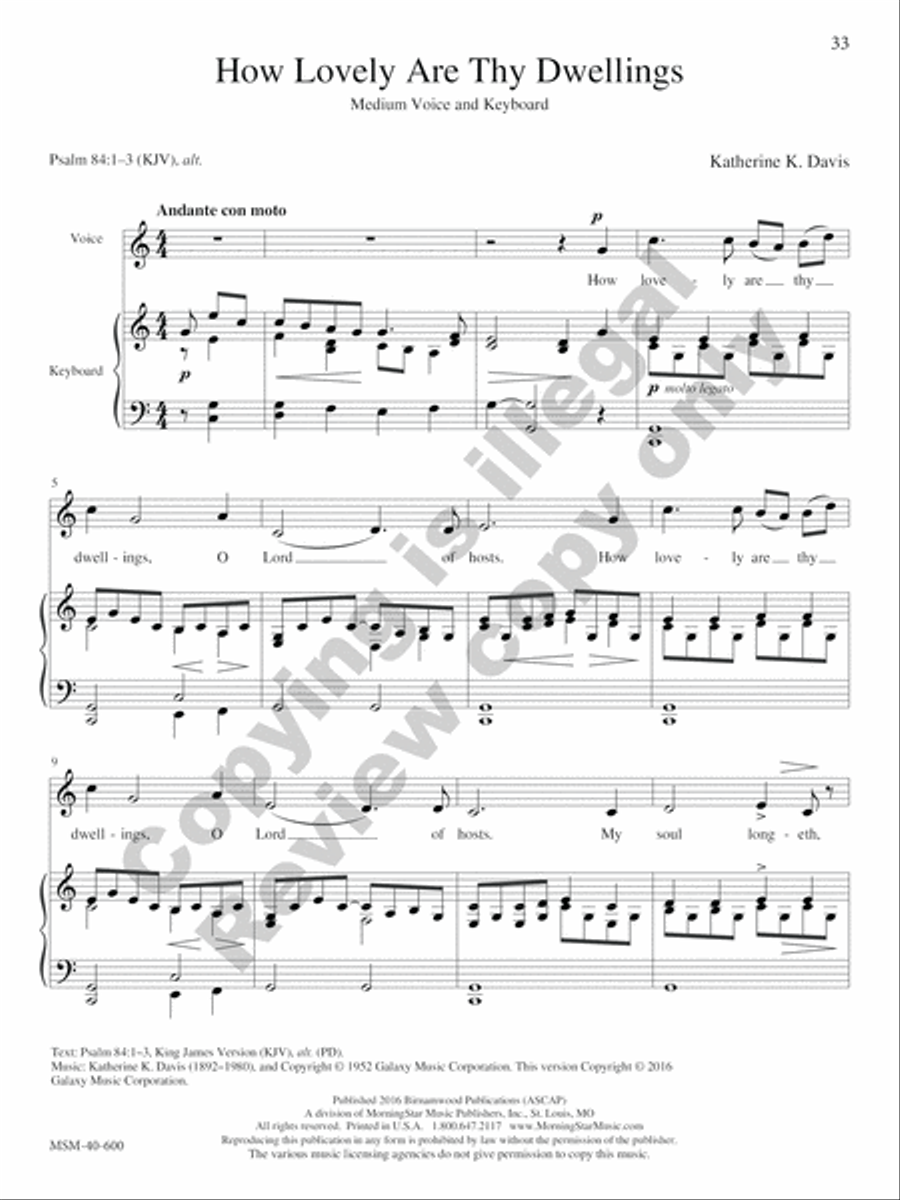 Seasons and Celebrations: General (Summer) High Voice scores gallery preview page 36