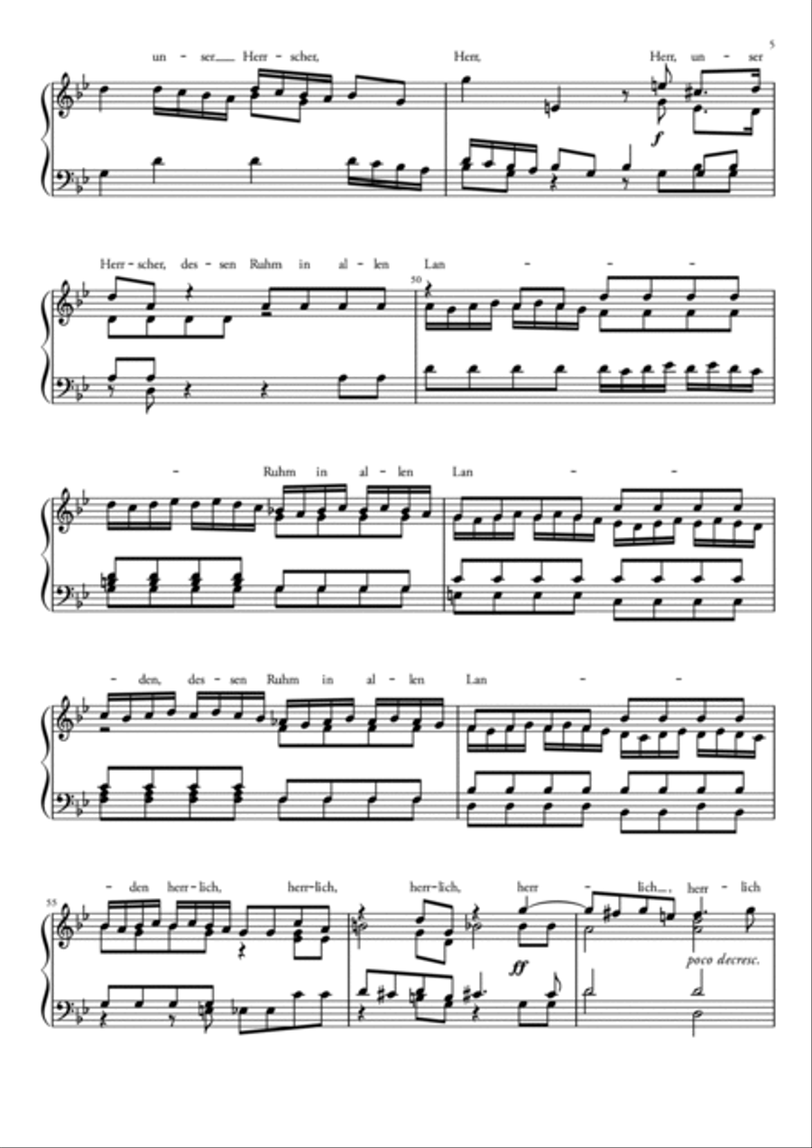 J.S.Bach: St John Passion BWV 245 - Complete Piano Version J.S.Bach: St John Passion BWV 245 - Complete Piano Version Piano Solo scores gallery preview page 6