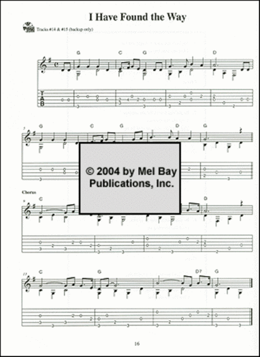 Gospel Fingerstyle Guitar Made Easy Fingerpicking Guitar scores gallery preview page 6