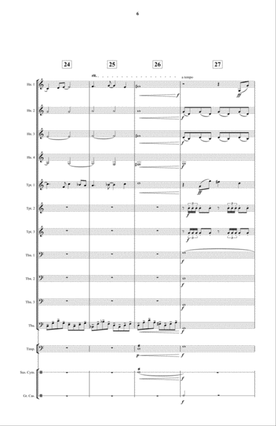Fanfare for That Special Woman Small Ensemble scores gallery preview page 6