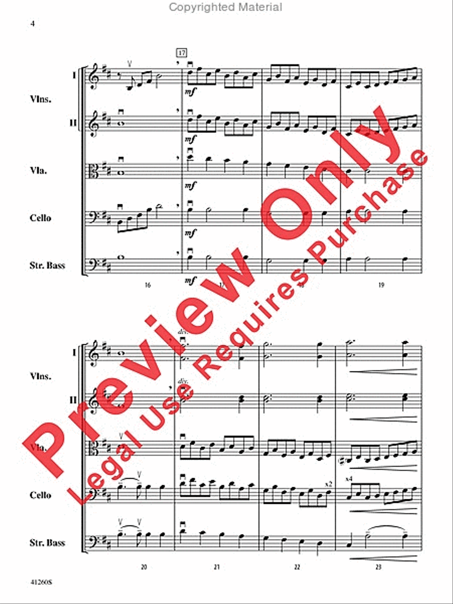 Flight Flight String Orchestra scores gallery preview page 4