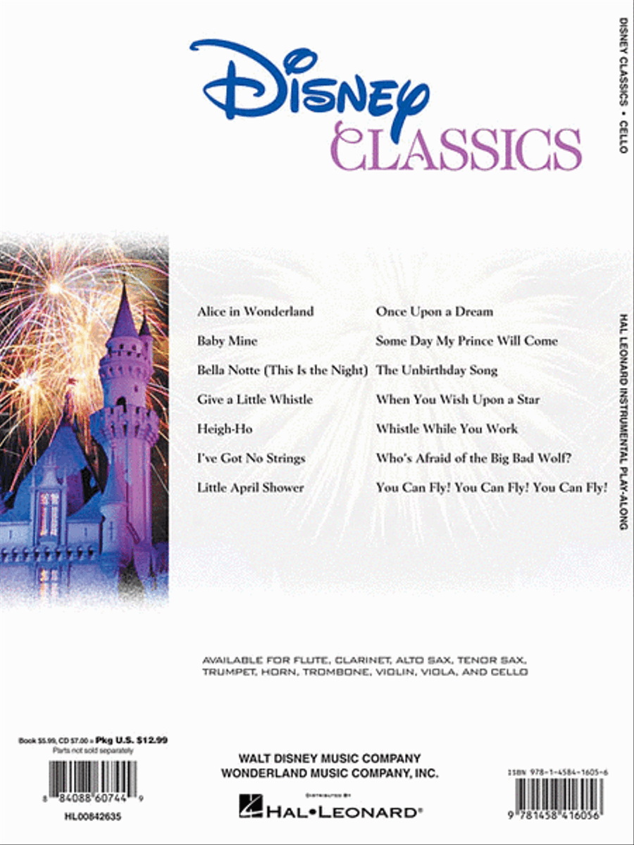 Disney Classics Disney Classics Cello scores gallery preview page 2