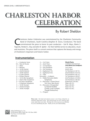 Charleston Harbor Celebration: Score