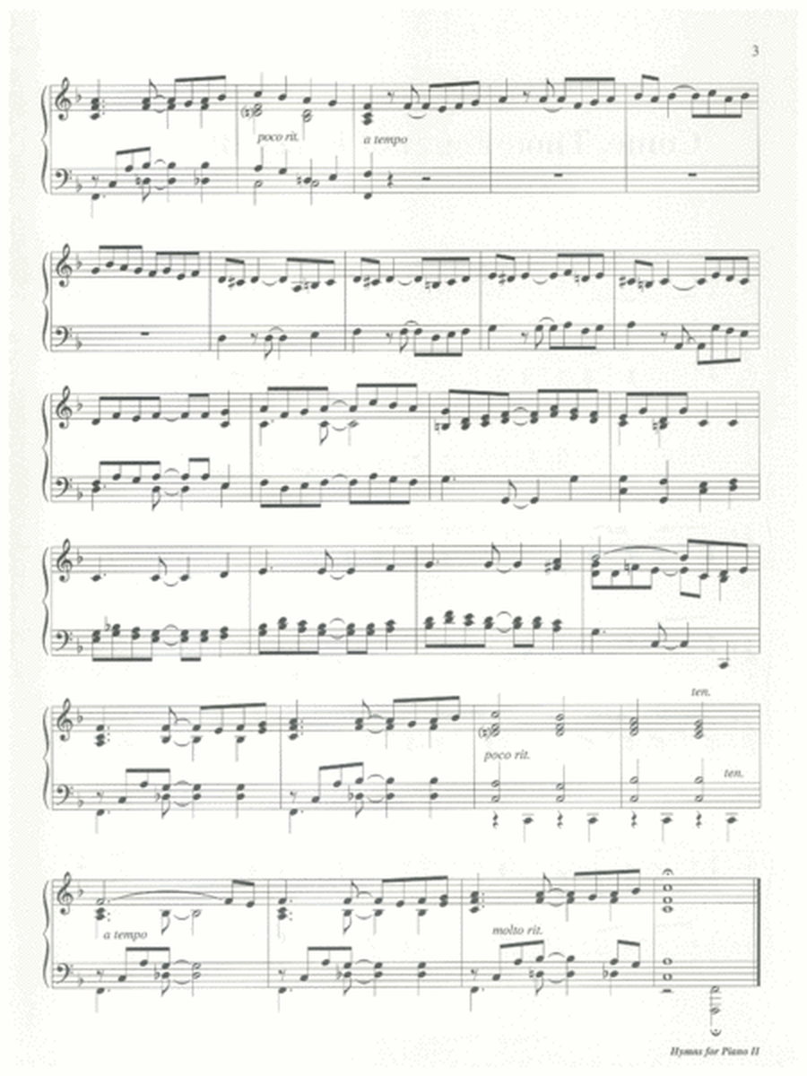 Hymns for Piano II