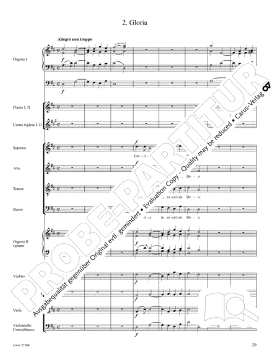 Messe a quatre voix 4-Part scores gallery preview page 40