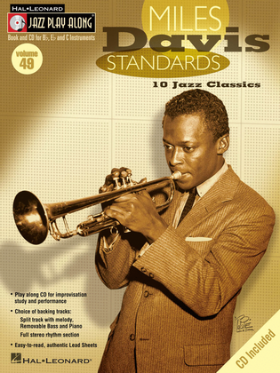 Book cover for Miles Davis Standards