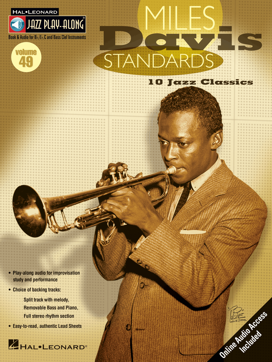 Book cover for Miles Davis Standards