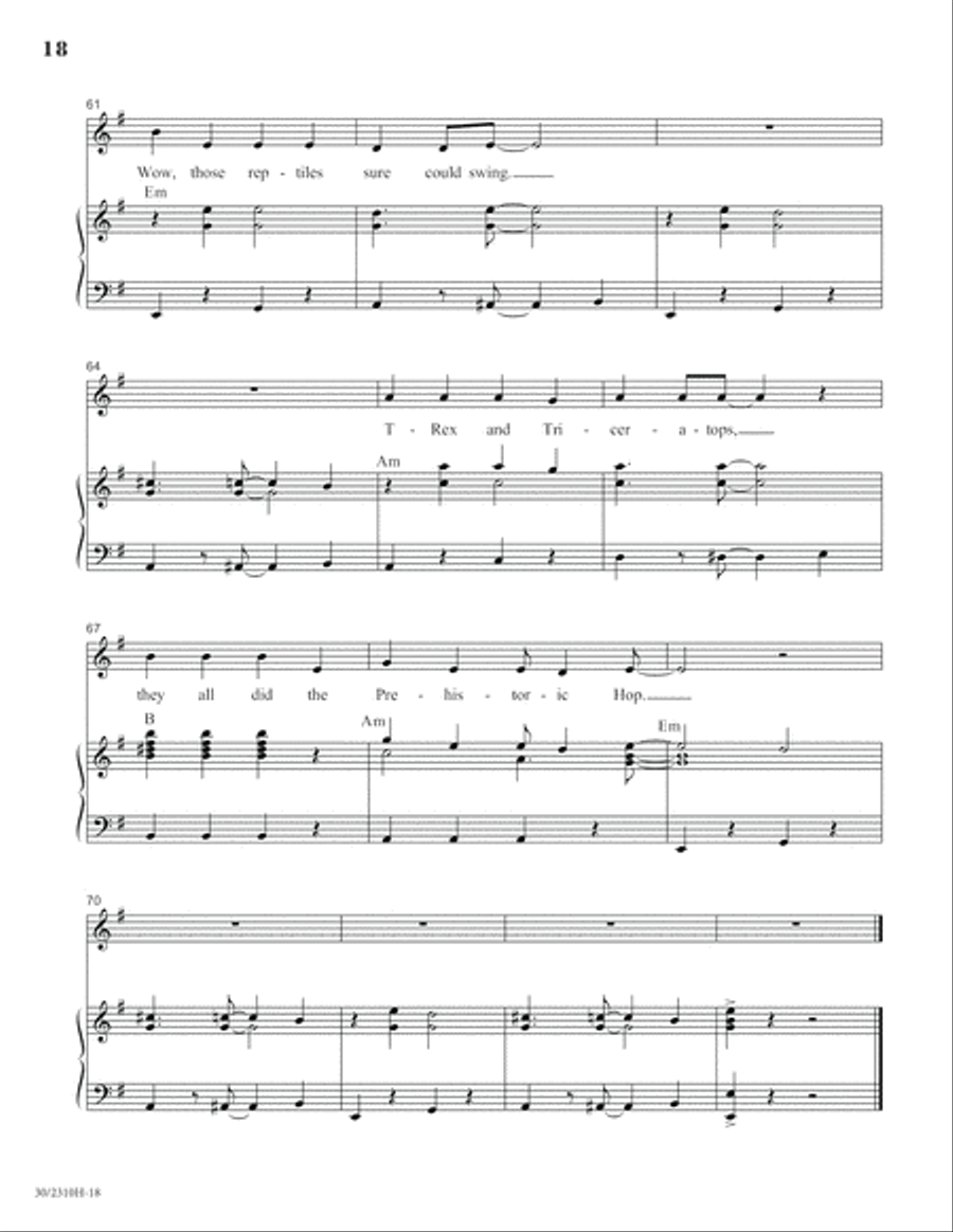 The Box The Box Unison Choir scores gallery preview page 19