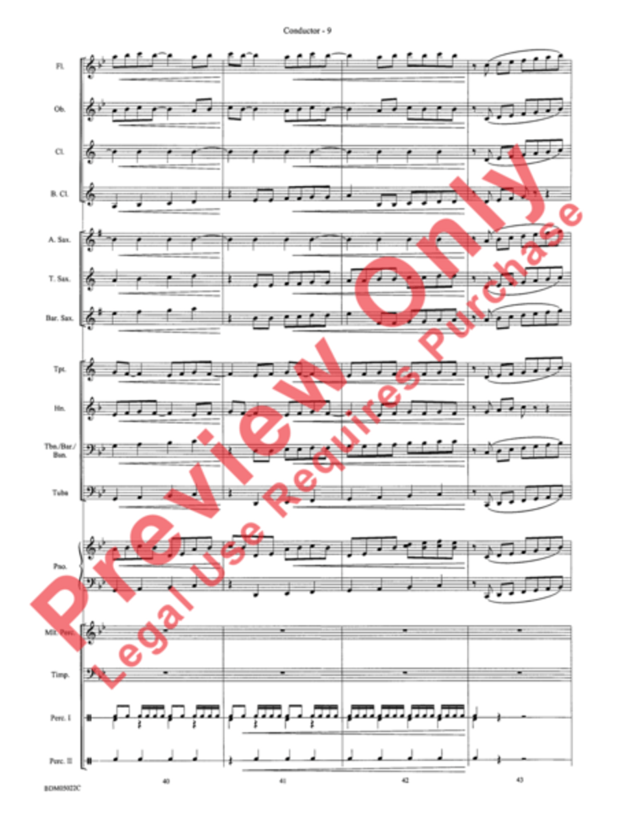 Belwin Beginning Band Kit #1 Concert Band scores gallery preview page 12
