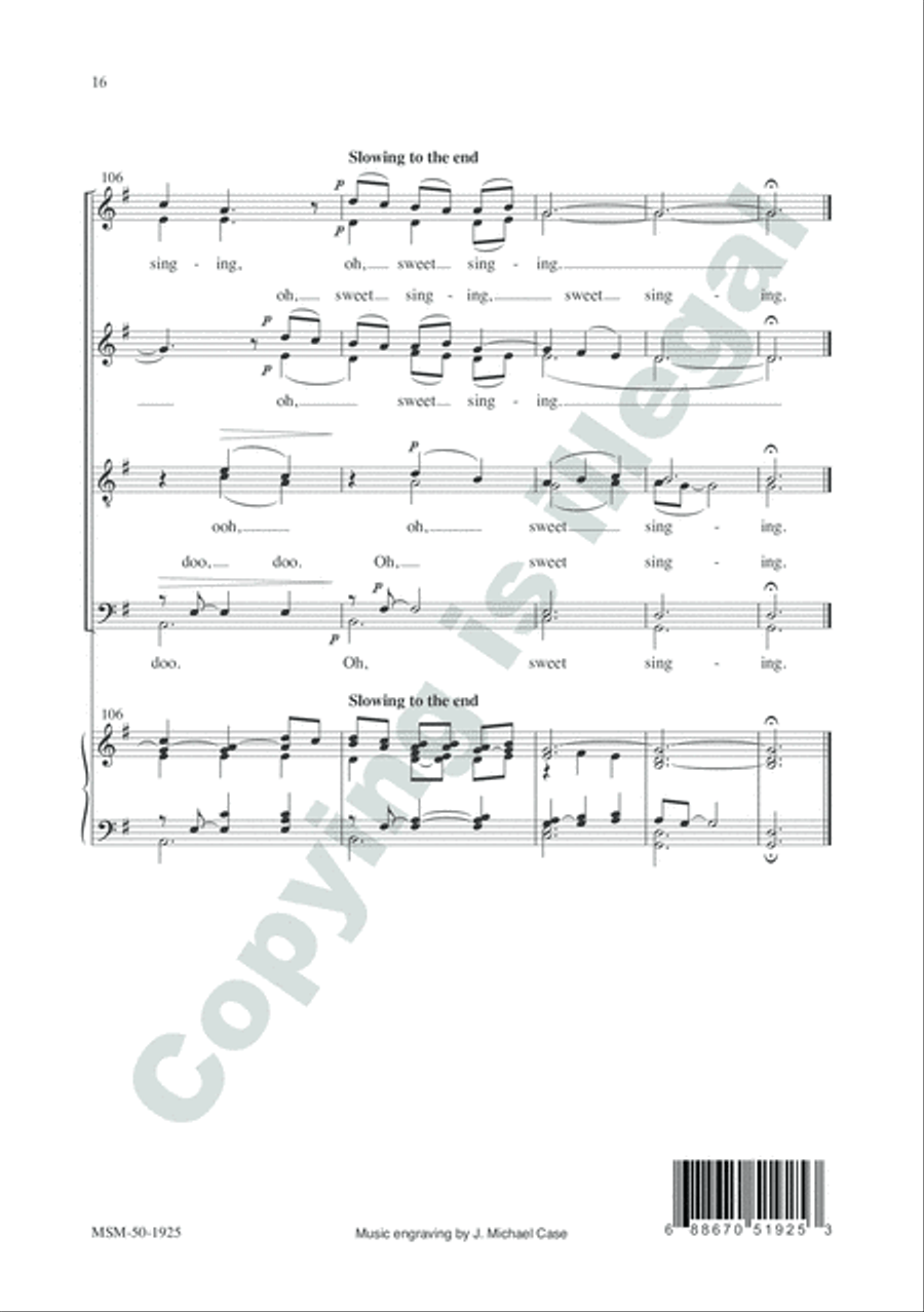The Holly and the Ivy Divisi scores gallery preview page 16