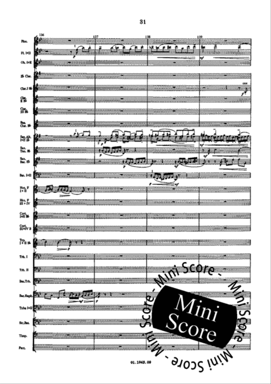 Fantasia and Fugue Fantasia and Fugue Concert Band scores gallery preview page 41