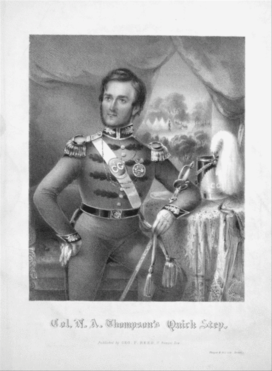 Col. N.A. Thompson's Quick Step Piano Solo scores gallery preview page 1