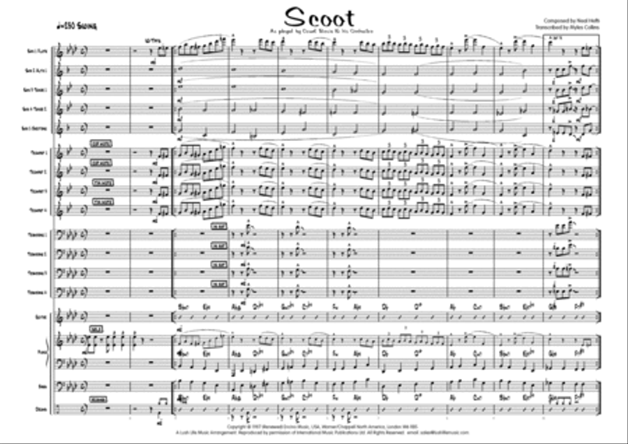 Scoot Big Band scores gallery preview page 2