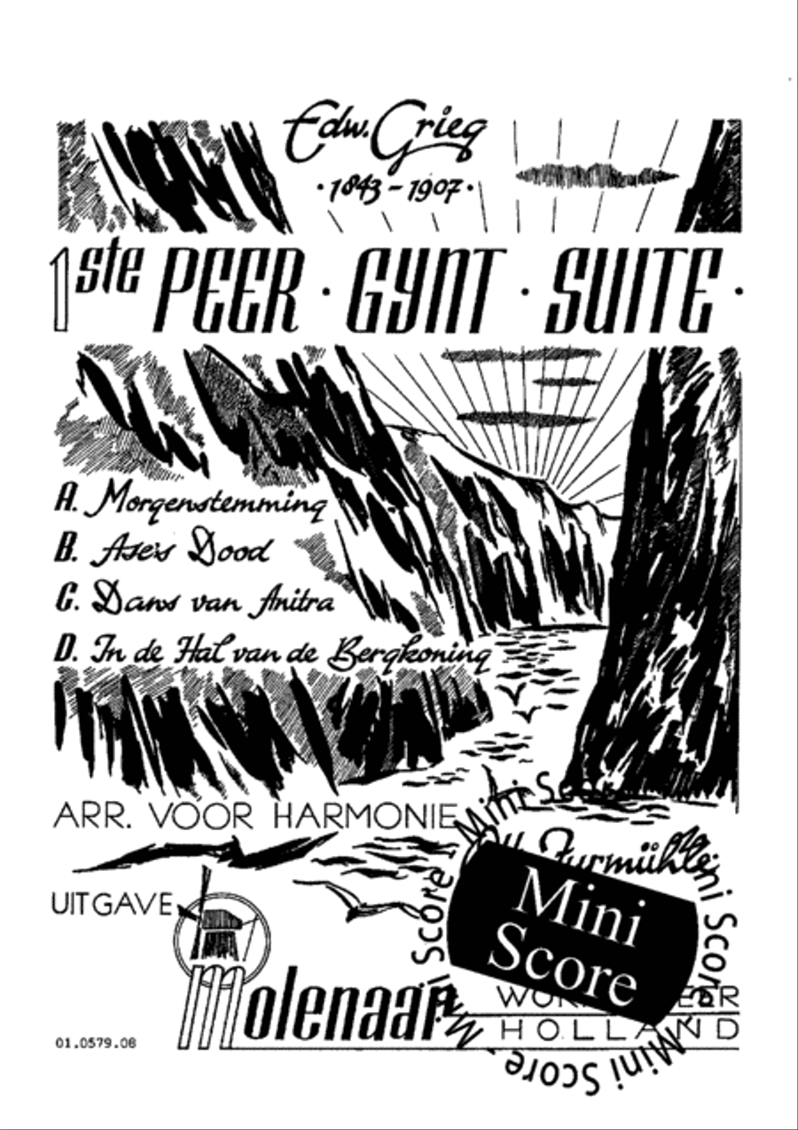 Peer Gynt Suite No 1 Concert Band scores gallery preview page 3