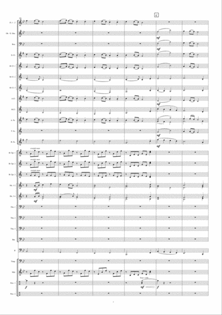Simi Jadech Simi Jadech Concert Band scores gallery preview page 5