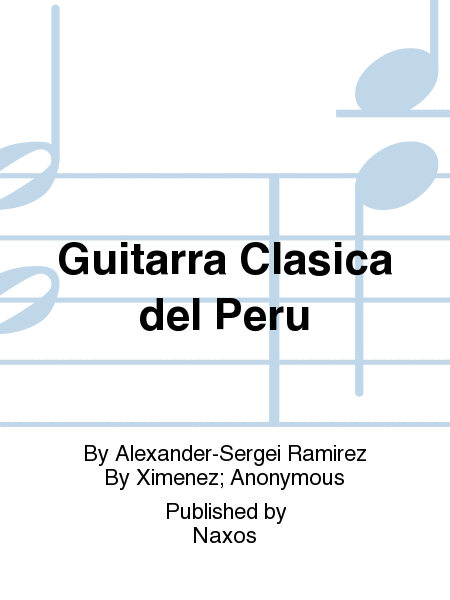 Guitarra Clasica del Peru