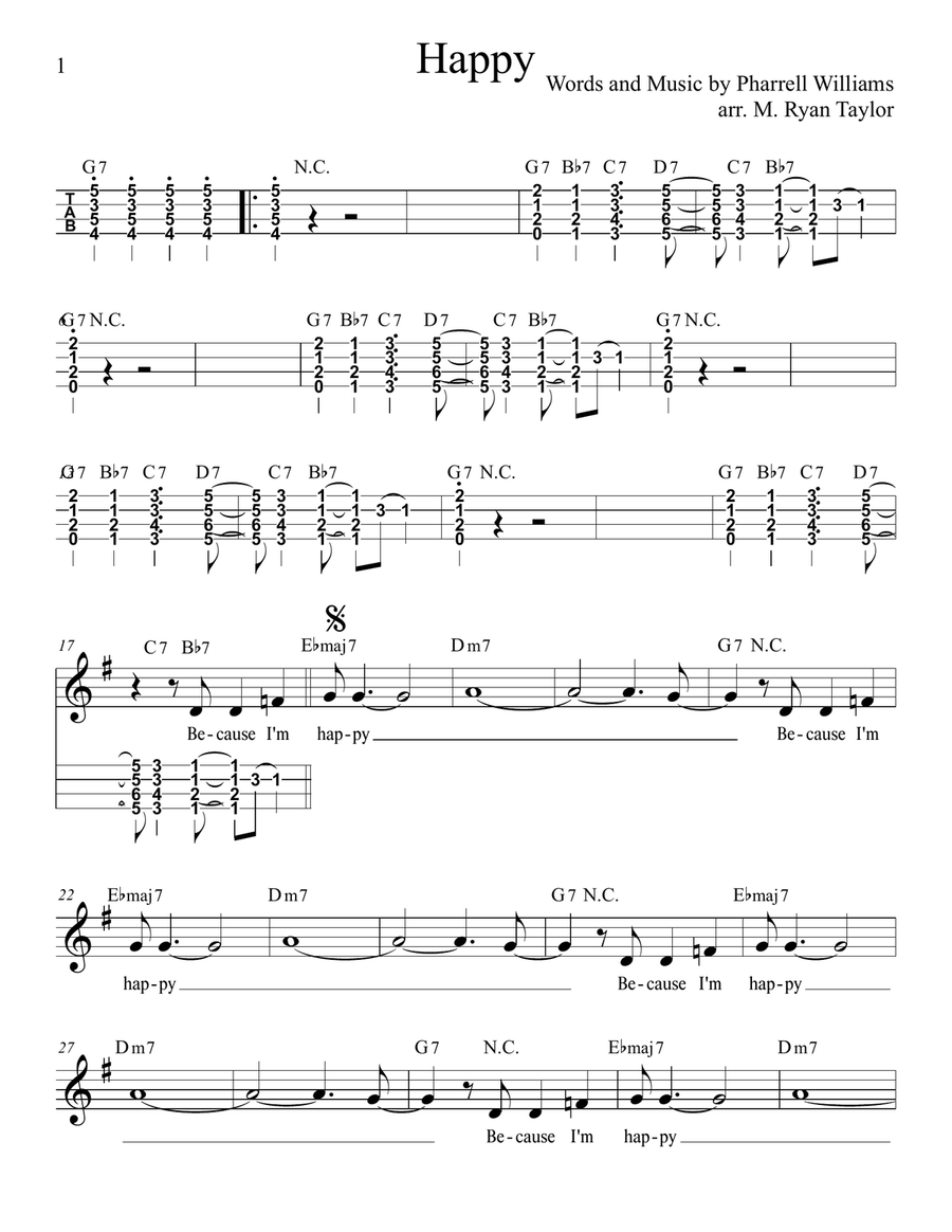 Happy 3-Part scores gallery preview page 5