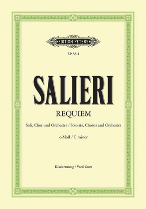 Book cover for Requiem in C minor (Latin)