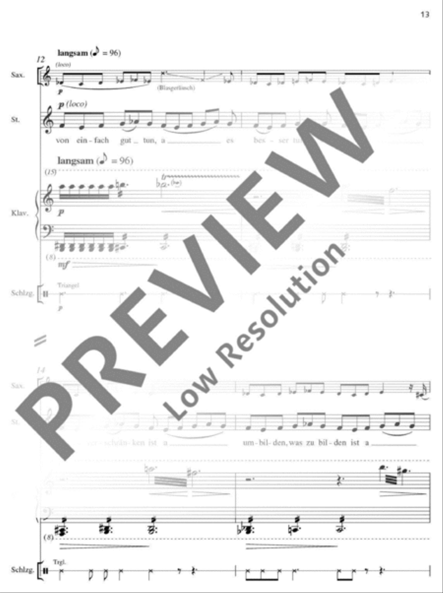 Ultima speranza Ultima speranza Alto Saxophone scores gallery preview page 14
