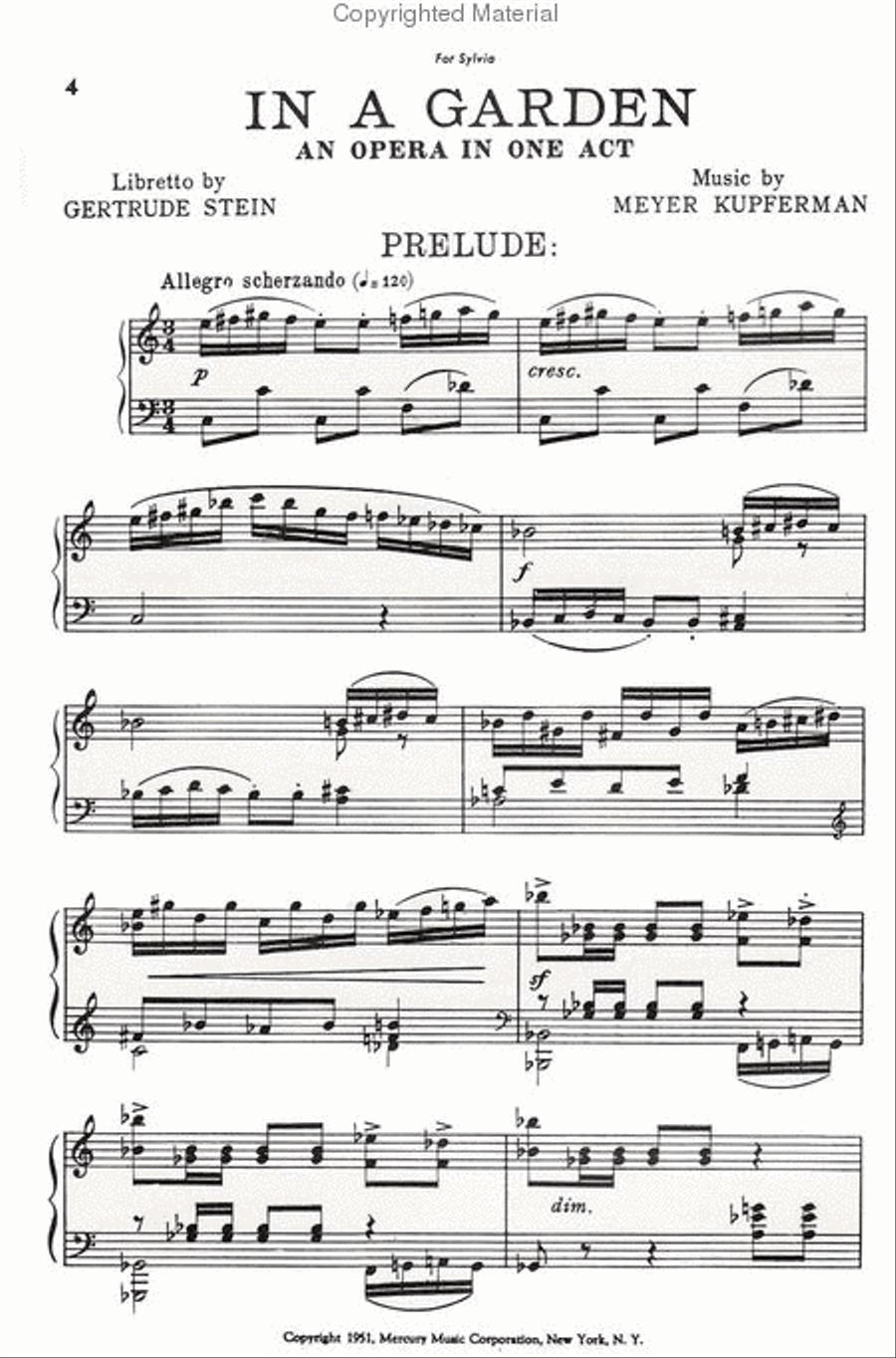 In A Garden Tenor Voice scores gallery preview page 2