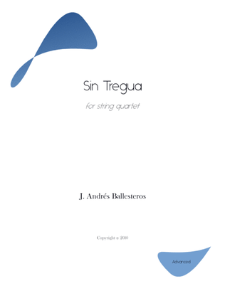 Sin Tregua (score and parts)