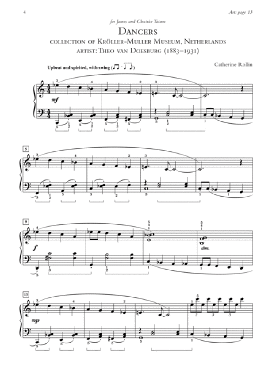Museum Masterpieces, Book 4 Piano Solo scores gallery preview page 8