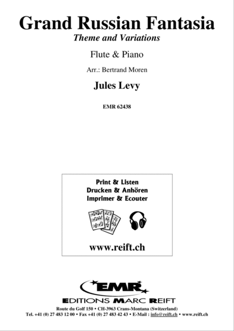 Grand Russian Fantasia Flute Solo scores gallery preview page 2