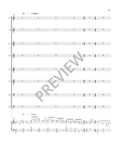 Song of the Universal (SATB - Vocal Score) image number null