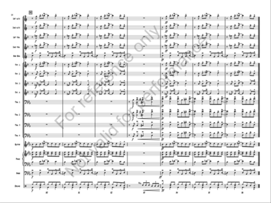 Trombones Under The Tree Jazz Ensemble scores gallery preview page 13