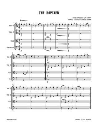 C. CZERNY : The Bopster, an easy string quartet