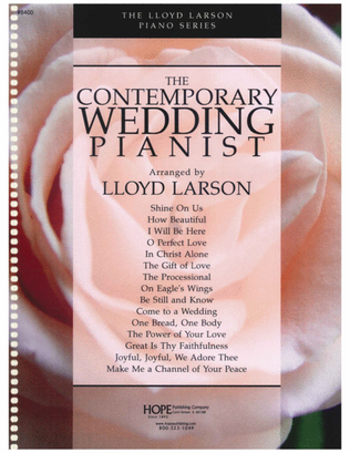 Book cover for The Contemporary Wedding Pianist-Digital Download